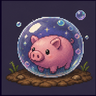 Bubble pig