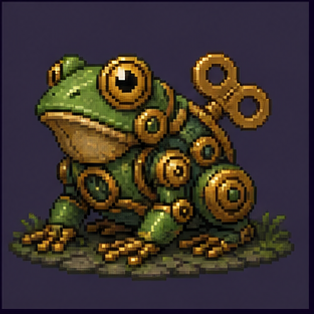 Clockwork frog
