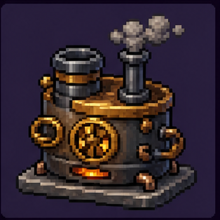 Clockwork camp stove
