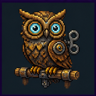 Clockwork owl